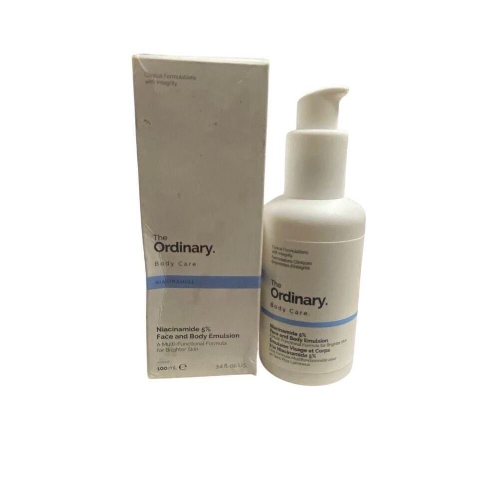 The Ordinary Niacinamide 5% Face & Body‎ Emulsion 200mL Brightening Moisturizer